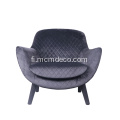 Poliform Mad Queen Fabric Lounge -tuoli Replica